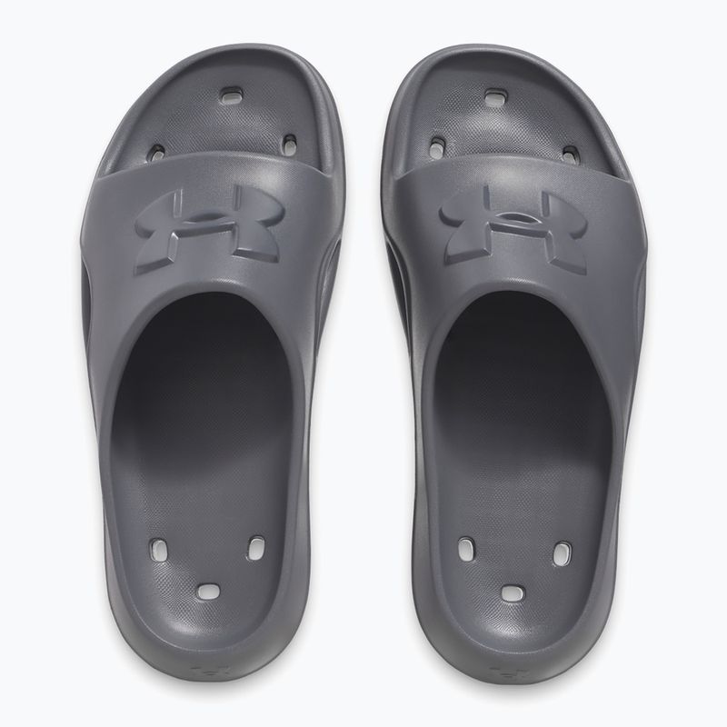 Férfi Under Armour Locker V Slide castlerock/castlerock/antracit flip-flopok 11