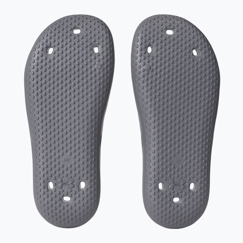 Férfi Under Armour Locker V Slide castlerock/castlerock/antracit flip-flopok 12