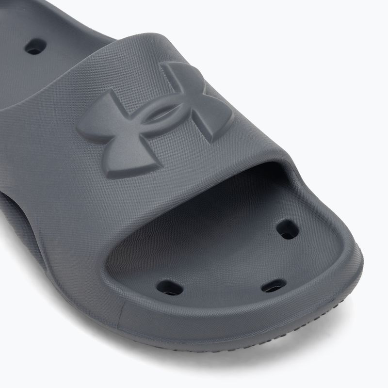 Férfi Under Armour Locker V Slide castlerock/castlerock/antracit flip-flopok 7