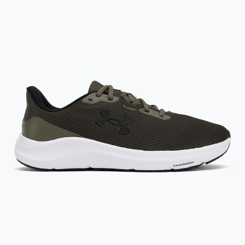Under Armour Charged Pursuit 4 férfi futócipő marine a zöld/tengeri a zöld/fekete színtől zöld/fekete színtől 2