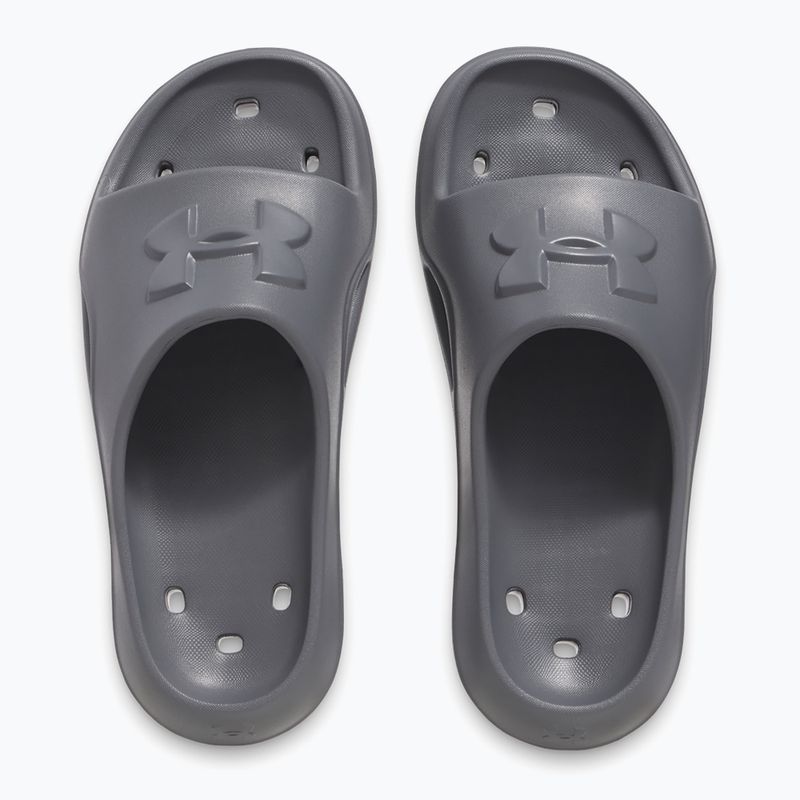 Under Armour női Locker V Slide castlerock/castlerock/castlerock flip-flopok 4
