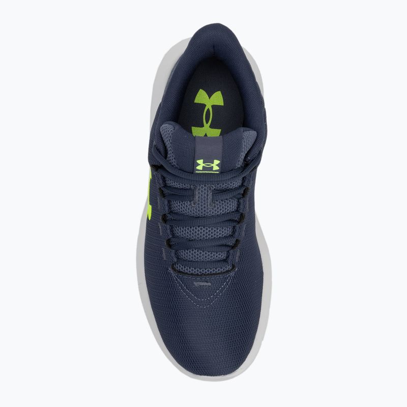 Under Armour Phade RN 3 férfi futócipő downpour szürke/downpour szürke/hyper zöld 5