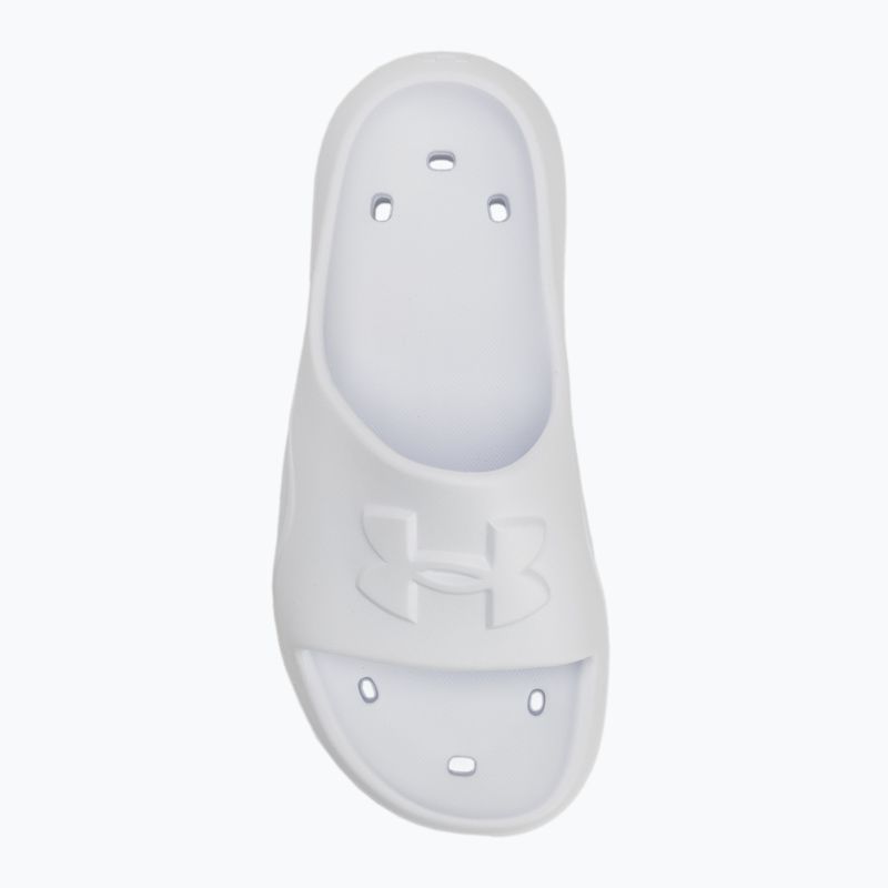 Under Armour női Locker V Slide fehér/fehér/fehér flip-flopok 5