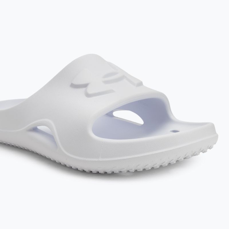 Under Armour női Locker V Slide fehér/fehér/fehér flip-flopok 7