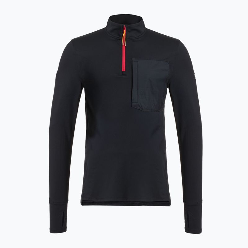 Férfi Under Armour Trail Run Quarter Zip fekete/fényvisszaverő futó melegítőfelső