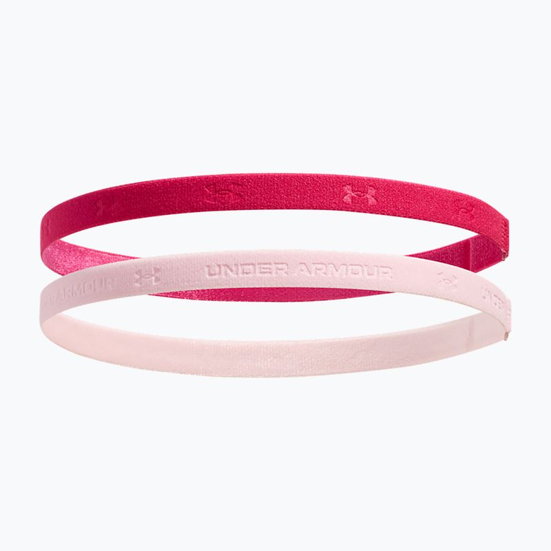 Under Armour Mini Bands fejpánt (2 db) fukszia/prime pink árnyalatban