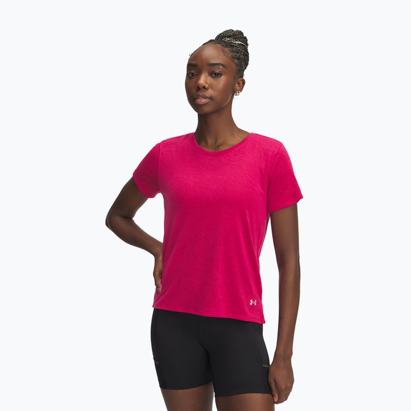 Under Armour UA Launch Camo árnyékolt fukszia/reflektív női futópóló