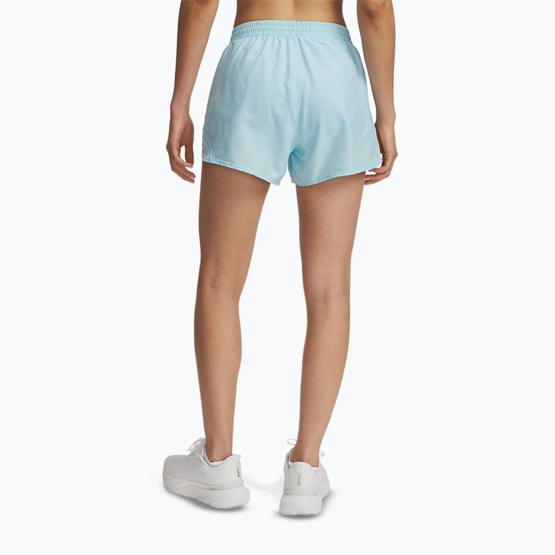 Under Armour Fly By 3" stream/stream/reflektoros női futónadrág 3