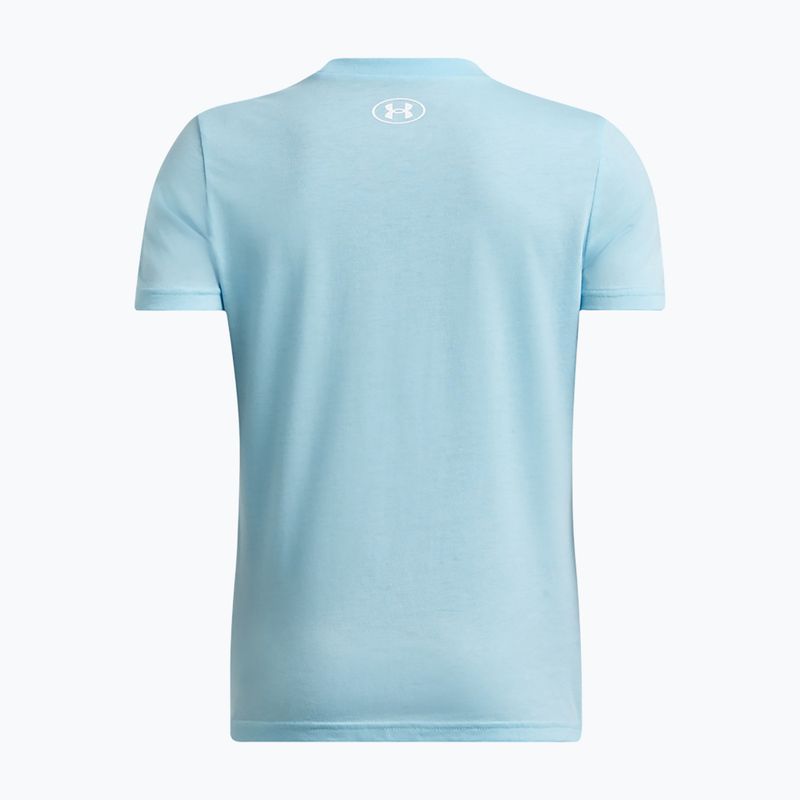 Gyerek póló Under Armour Sportstyle Left Chest blue 2