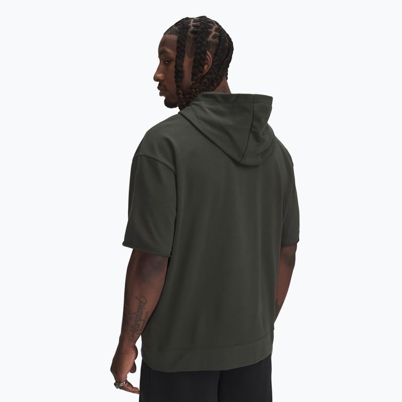 Férfi Under Armour Project Rock SS Terry Hoody barokk zöld / barokk zöld 2