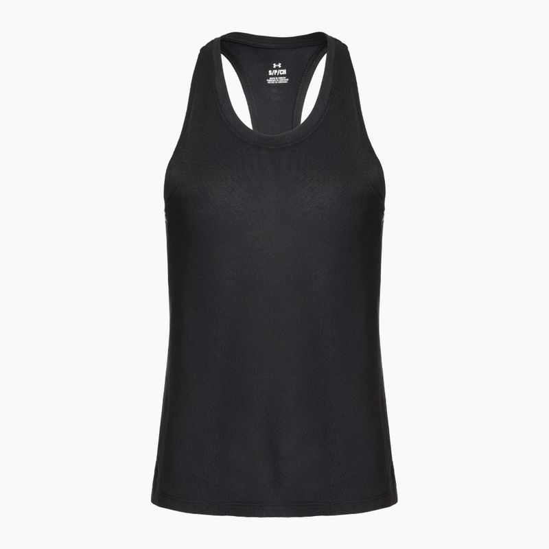Under Armour Launch Camo Singlet fekete/fényvisszaverő női futó tréning felső 4