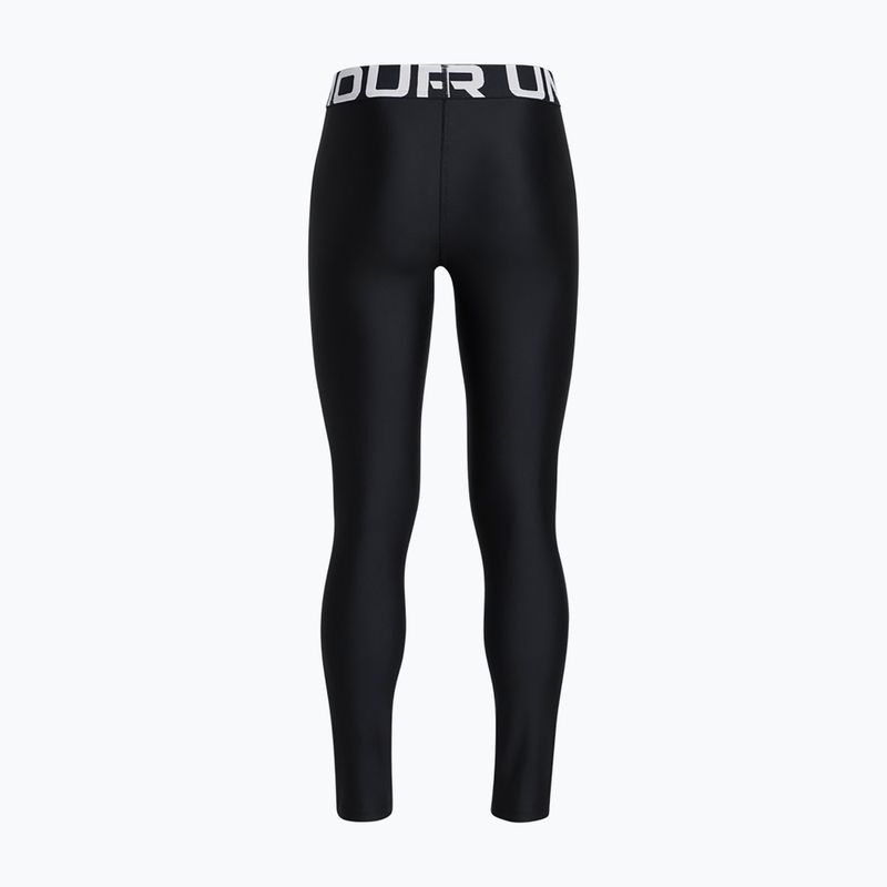 Gyerek edző leggings Under Armour HeatGear white/black 2