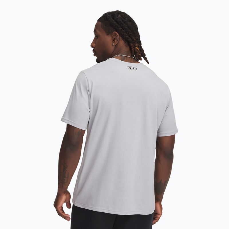 Férfi Under Armour LC Fly In Logo mod szürke/fekete póló 2