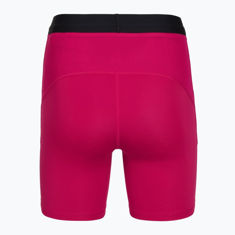Női rövidnadrág Under Armour Trail Run Fitted shaded fuchsia/black 2