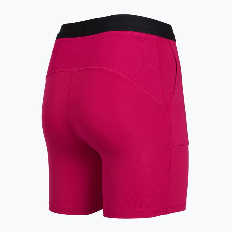 Női rövidnadrág Under Armour Trail Run Fitted shaded fuchsia/black 3