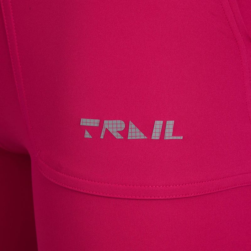 Női rövidnadrág Under Armour Trail Run Fitted shaded fuchsia/black 4