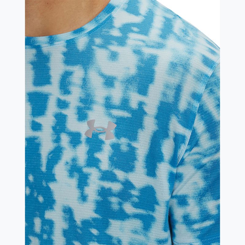 Férfi Under Armour Launch nyomtatott patakos/reflektív futópóló 3