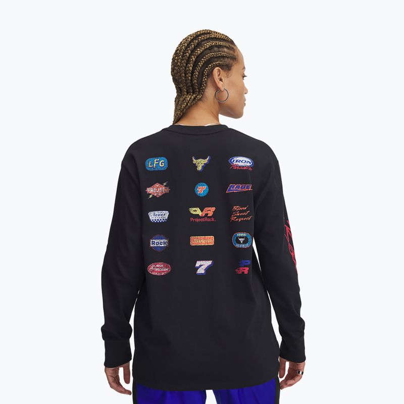 Női edző hosszú ujjú póló Under Armour Campus T Q1 black 3