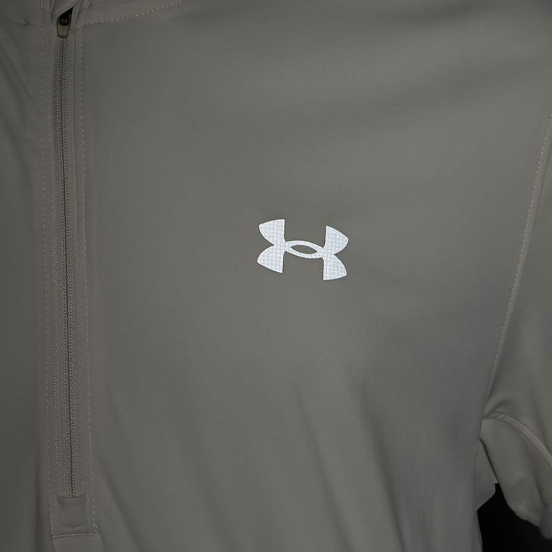 Férfi Under Armour Trail Run Zip kő/nemesarany/reflektív futópóló 6