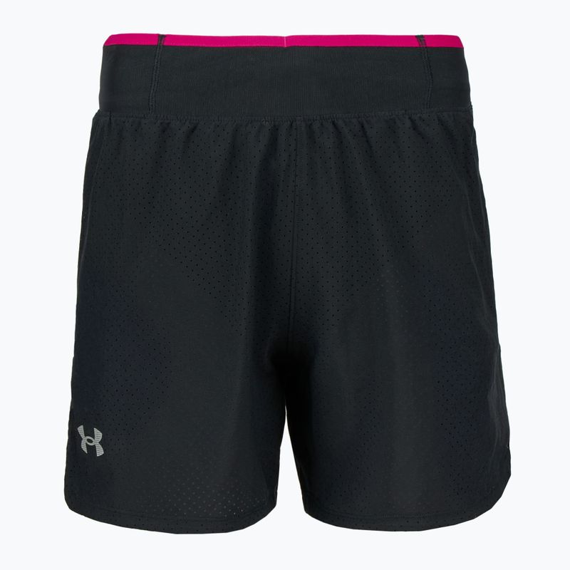 Under Armour Trail Run Launch fekete / fényvisszaverő férfi futónadrág 4