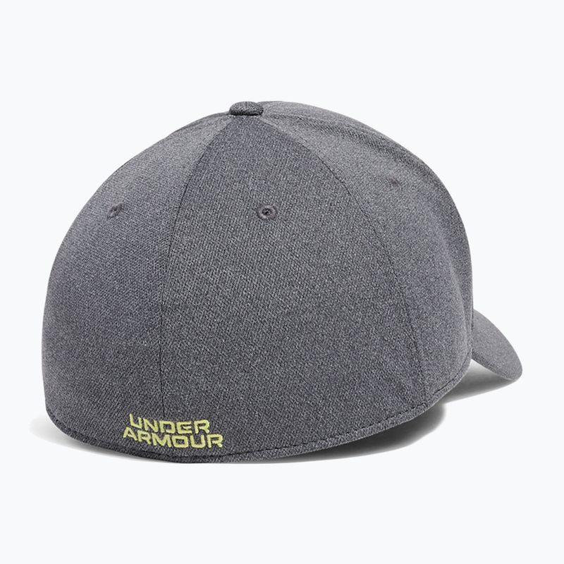 Férfi Under Armour Blitzing castlerock/sonic yellow baseball sapka 2