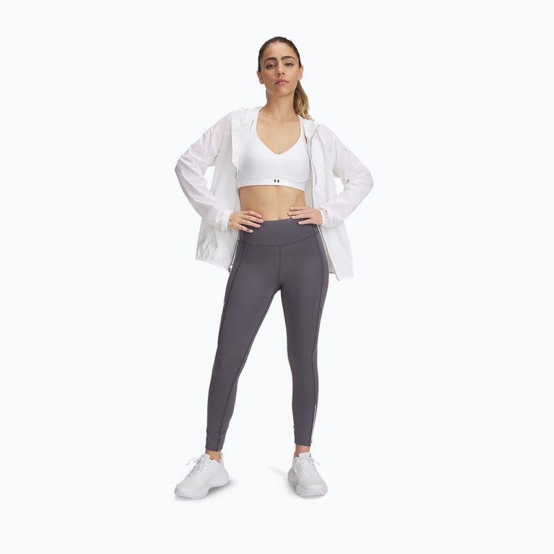 Under Armour Launch Ankle női futóleggings castlerock/reflektív női futó leggings 2
