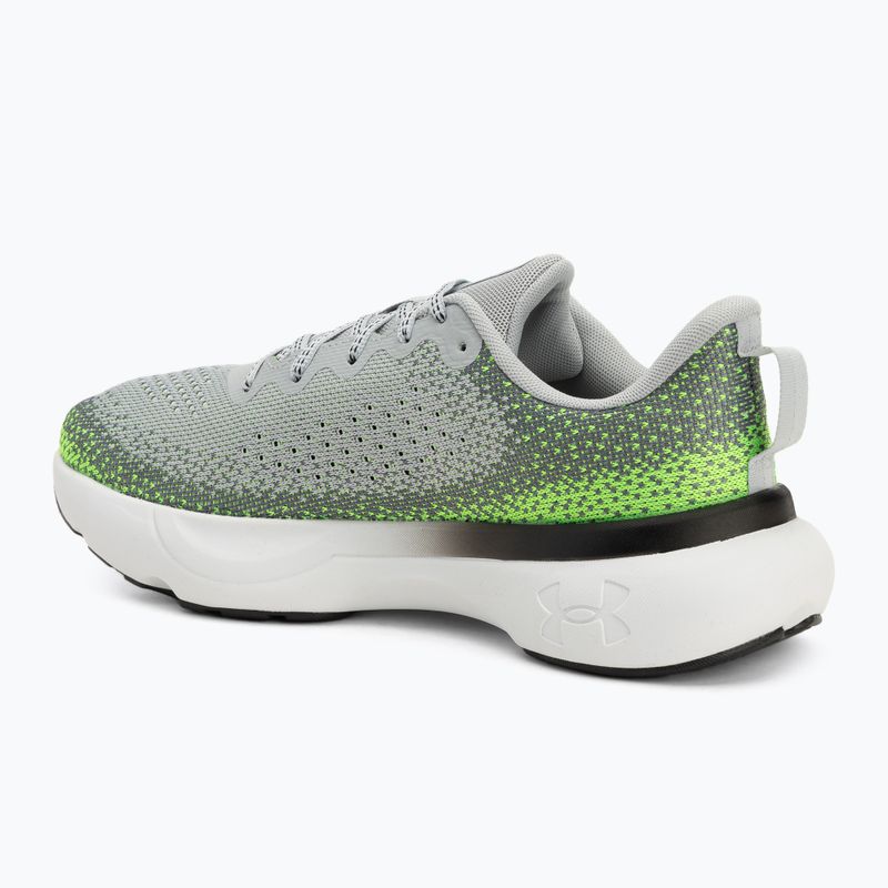 Under Armour Infinite mod szürke/szürkészöld/fekete férfi futócipő 3