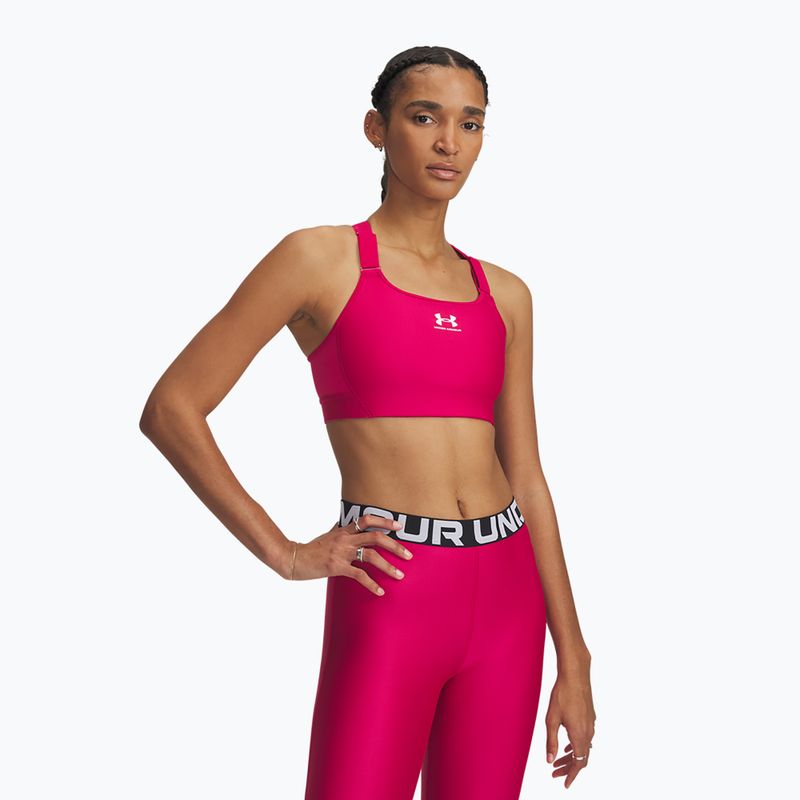 Sportmelltartó Under Armour HeatGear Armour High shaded fuchsia