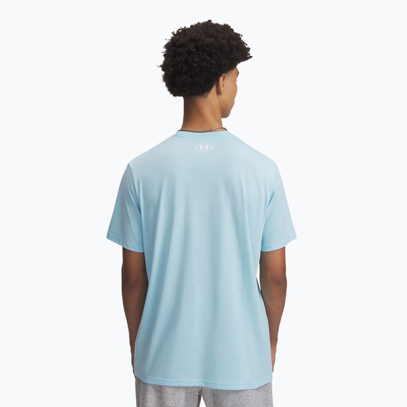 Férfi Under Armour Sportstyle Logo Update patak/fehér póló 2