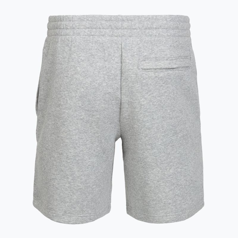 Under Armour Icon Fleece férfi rövidnadrág mod gray light heather/white 4