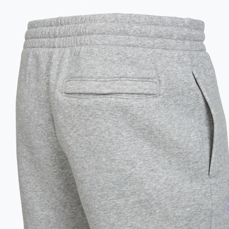 Under Armour Icon Fleece férfi rövidnadrág mod gray light heather/white 6