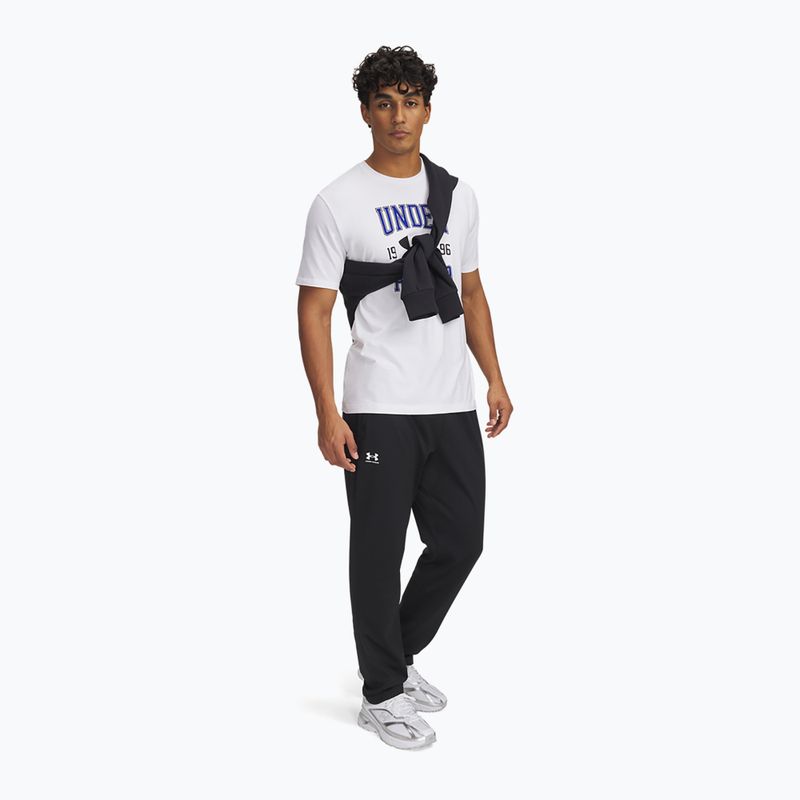Férfi nadrág Under Armour Sportstyle Brawler Pant black/white 2