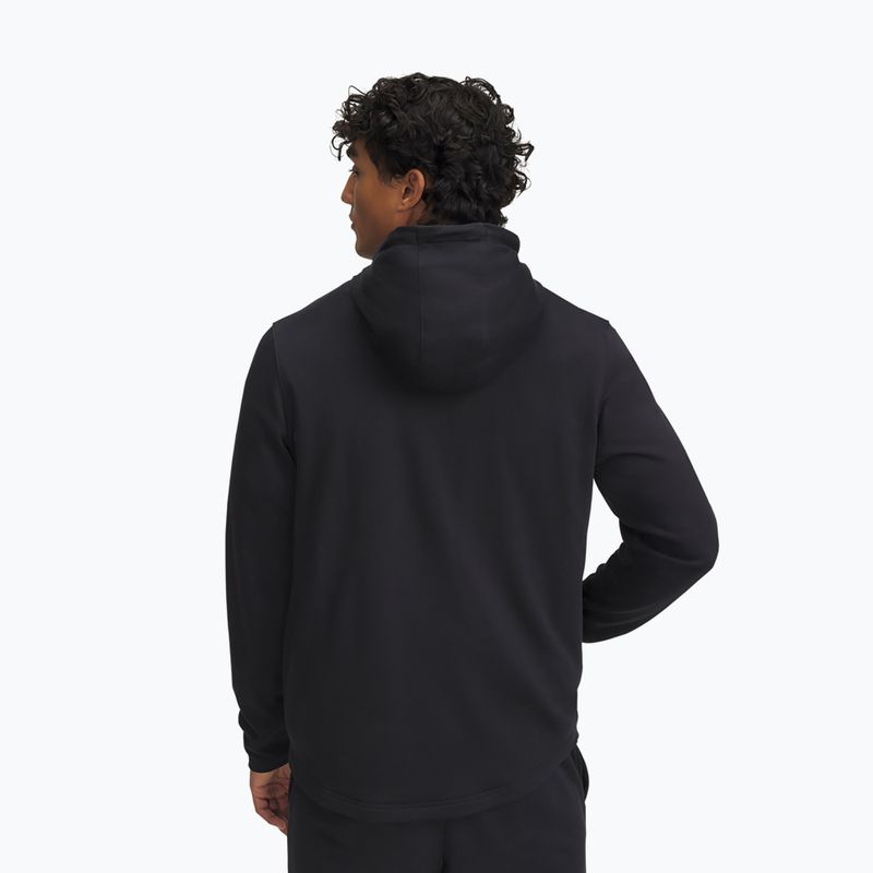 Férfi Under Armour Rival Terry Logo pulóver fekete/castlerock/fehér 2