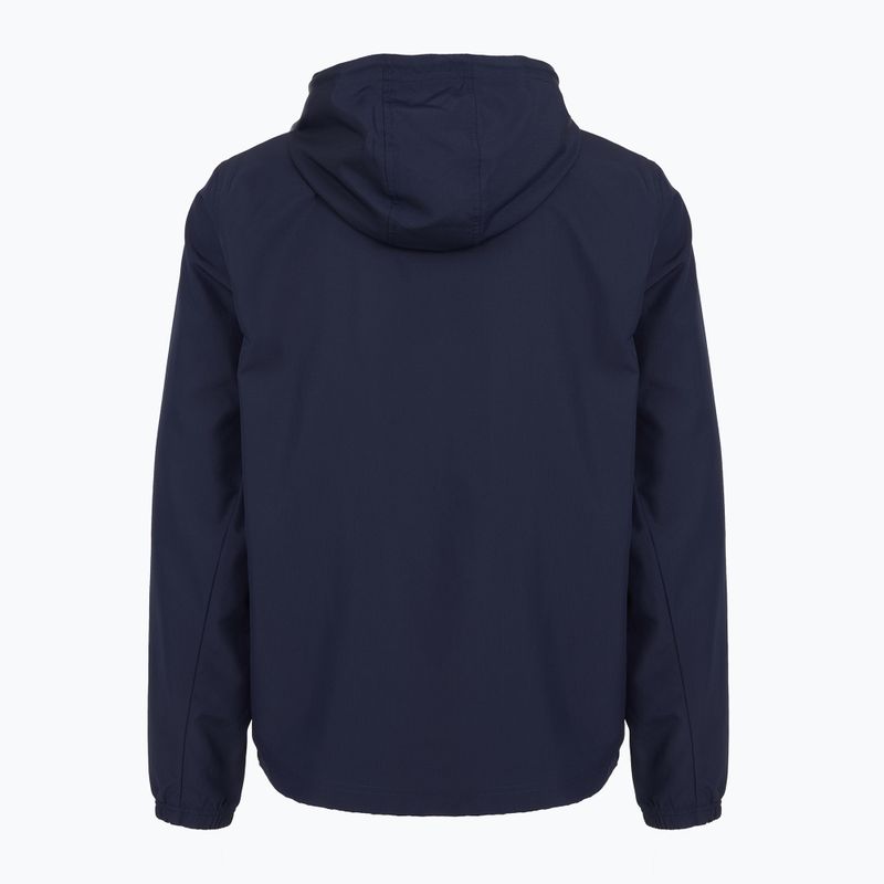 Férfi dzseki Under Armour Rival Woven Windbreaker midnight navy/midnight navy/white 4