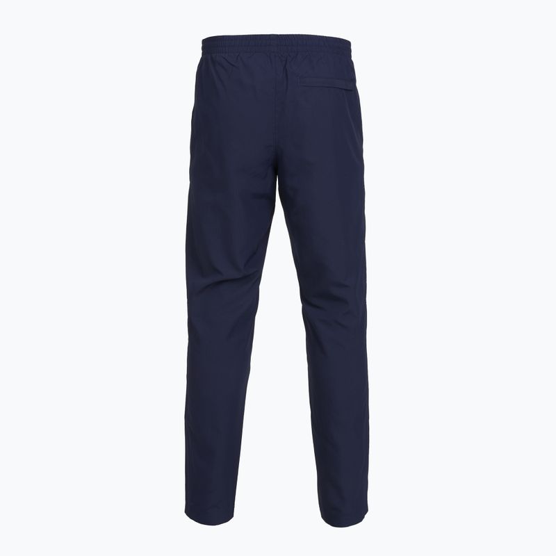 Férfi nadrág Under Armour Rival Woven Windbreaker Pant éjféli tengerészkék/éjféli tengerészkék/fehér 5