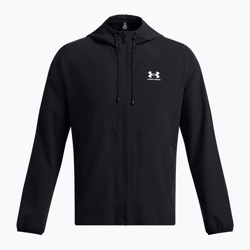 Under Armour Vibe Woven edződzseki fekete/fehér 3