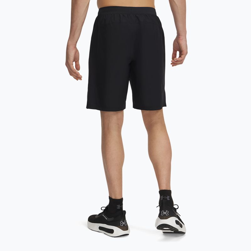 Under Armour Launch 9" fekete / fényvisszaverő férfi futónadrág 3