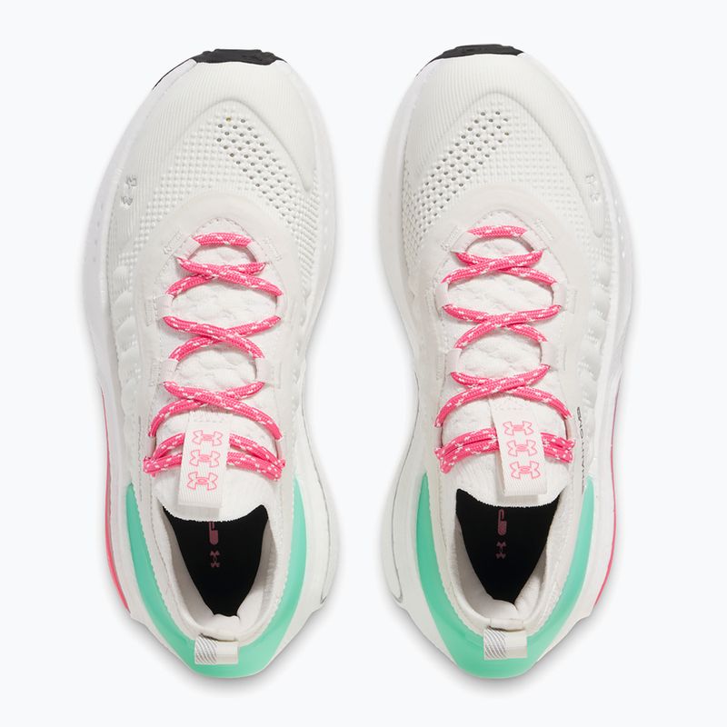 Under Armour Phantom 4 női cipő Fehér kvarc/középzöld/szuper rózsaszín 4