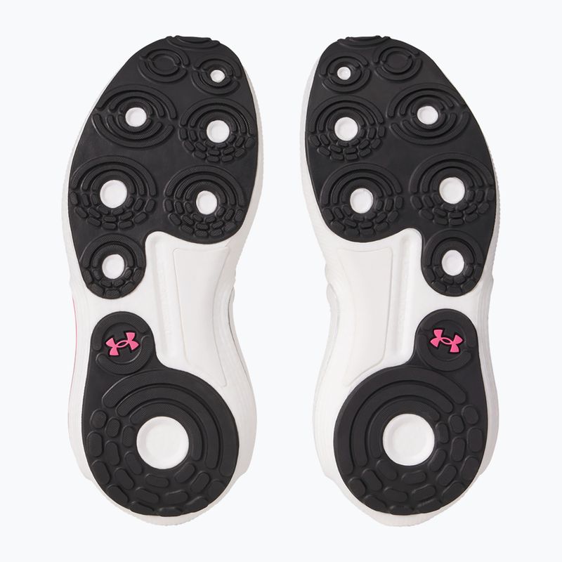 Under Armour Phantom 4 női cipő Fehér kvarc/középzöld/szuper rózsaszín 5