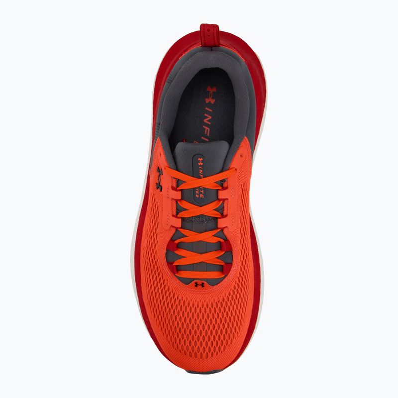 Under Armour Infinite Elite 2 férfi futócipő ares piros/castlerock/fekete 5