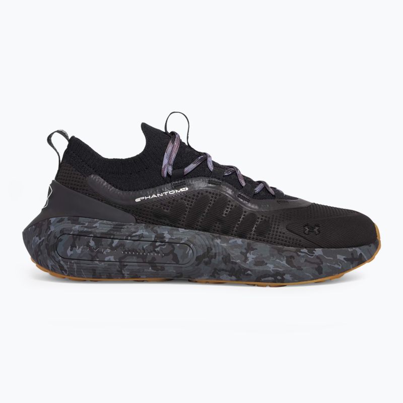 Férfi Under Armour Phantom 4 Camo fekete/acél/végső fekete cipő 8