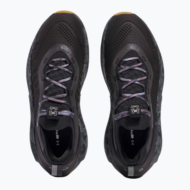 Férfi Under Armour Phantom 4 Camo fekete/acél/végső fekete cipő 10