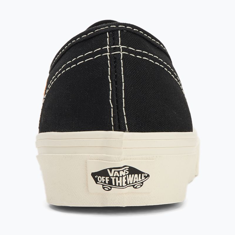 Vans Authentic fekete virágos cipő 6