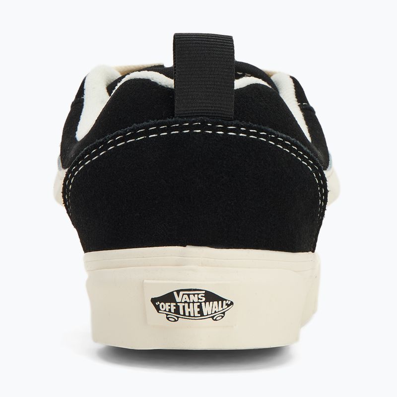 Vans Knu Skool fekete virágos cipő 6