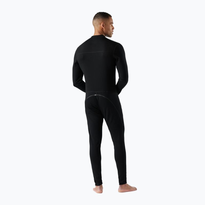 Férfi termikus egyrészes aláöltözet Smartwool Classic Thermal Merino Base Layer One Piece black 2