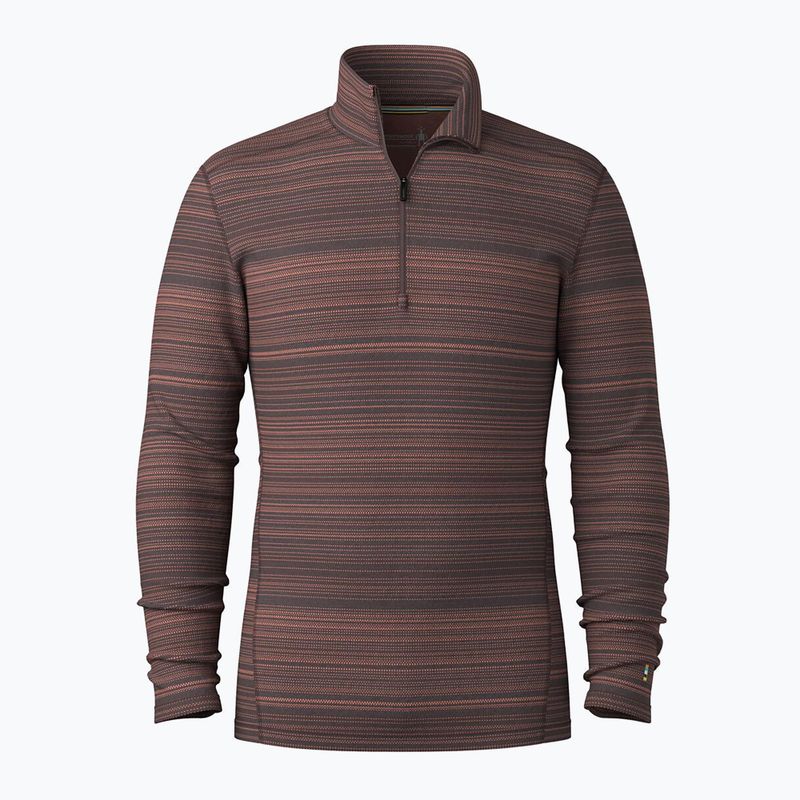 Férfi termikus pulóver Smartwool Classic Thermal Merino Base Layer 1/4 Zip dobozos, menyét színváltós 3