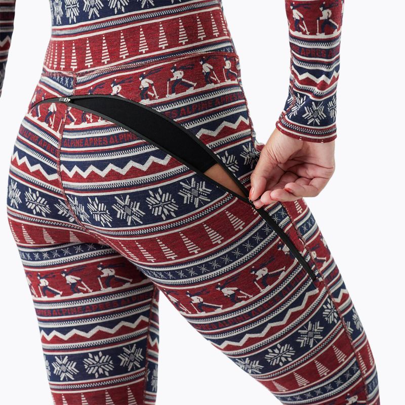 Női thermo overál Smartwool Classic Thermal Merino Base Layer One Piece currant alpine 3