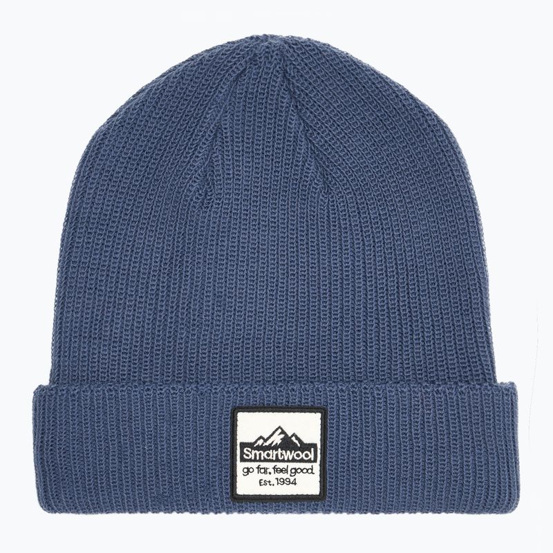 Smartwool téli sapka Patch nightfall blue