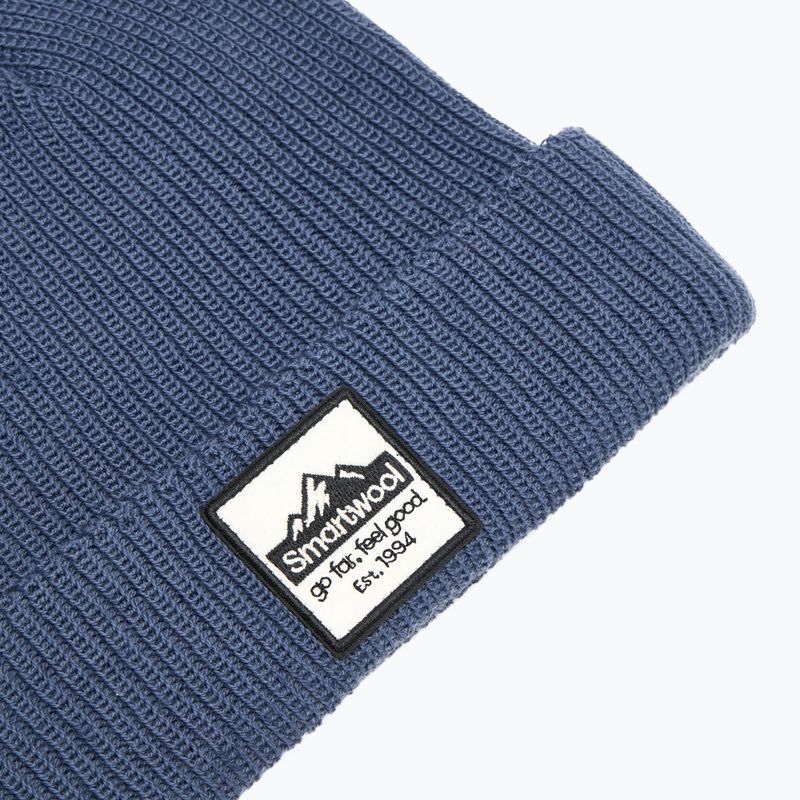 Smartwool téli sapka Patch nightfall blue 3