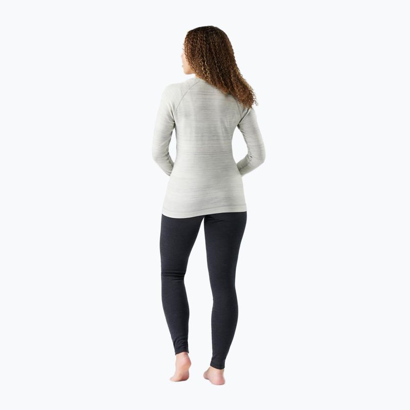 Női termoaktív pulóver Smartwool Merino 250 Baselayer Crew Boxed világosszürke színátmenet 2